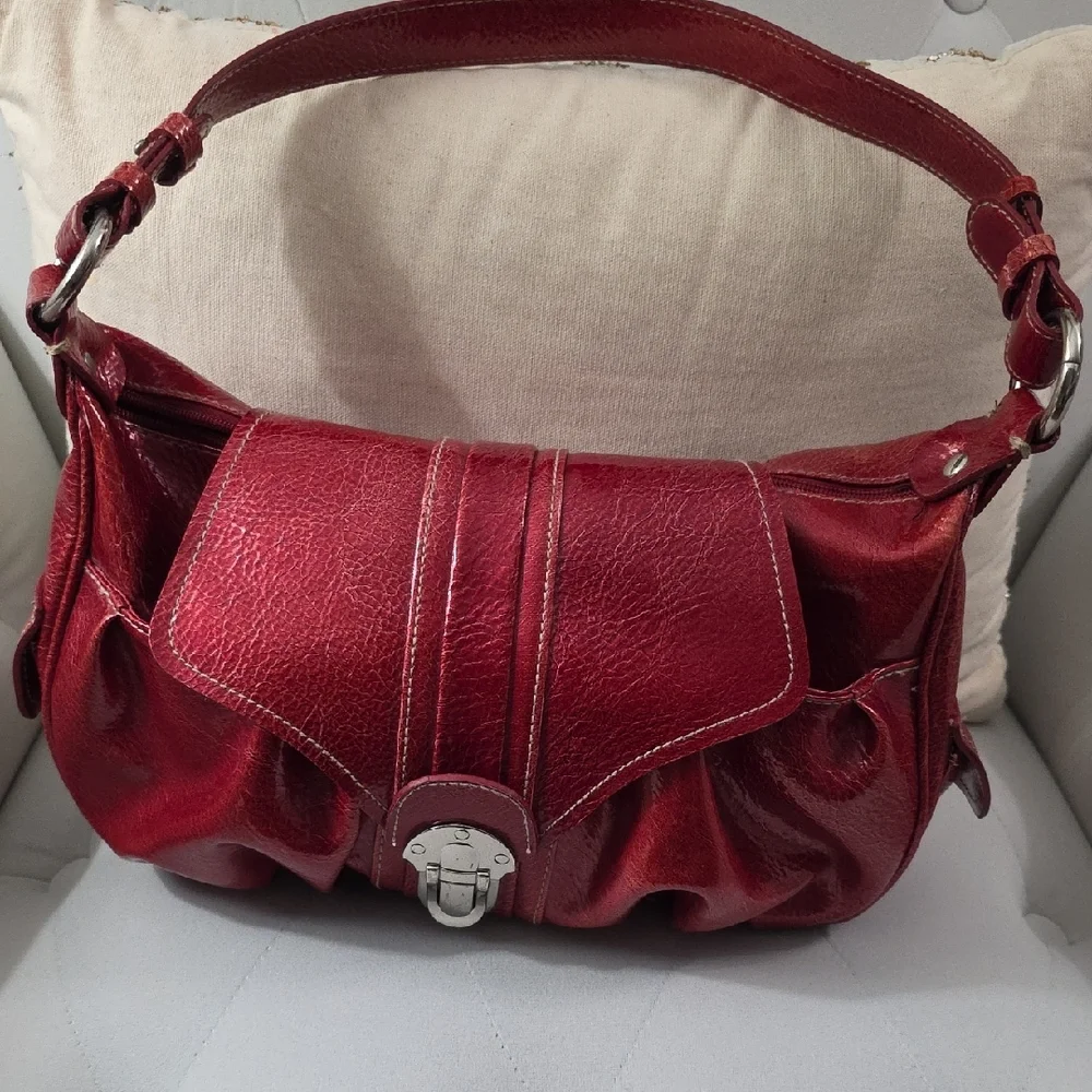 Worthington Women's Elegant Red Shoulder Bag